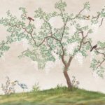 Asian Style Blossom Tree And Birds2