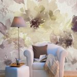 Watercolor Effect Flowers Wallpaper2