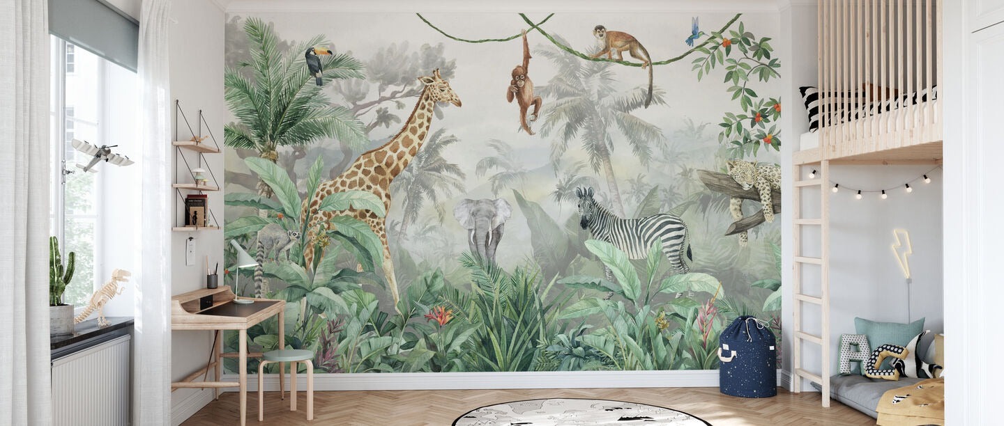 my-jungle-friends-wallpaper-wallmural (2)