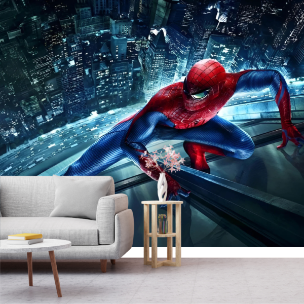 The Amazing Spider Man Action Wall Mural For Kids Room