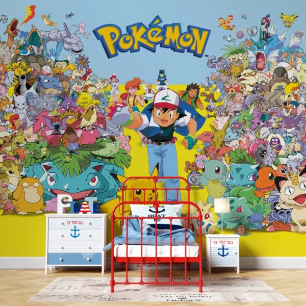 Pokémon Wall Mural