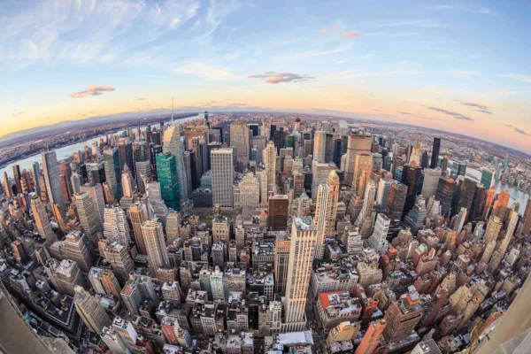 New York City Aerial Wall Mural – Stunning Manhattan Skyline View - Image 2