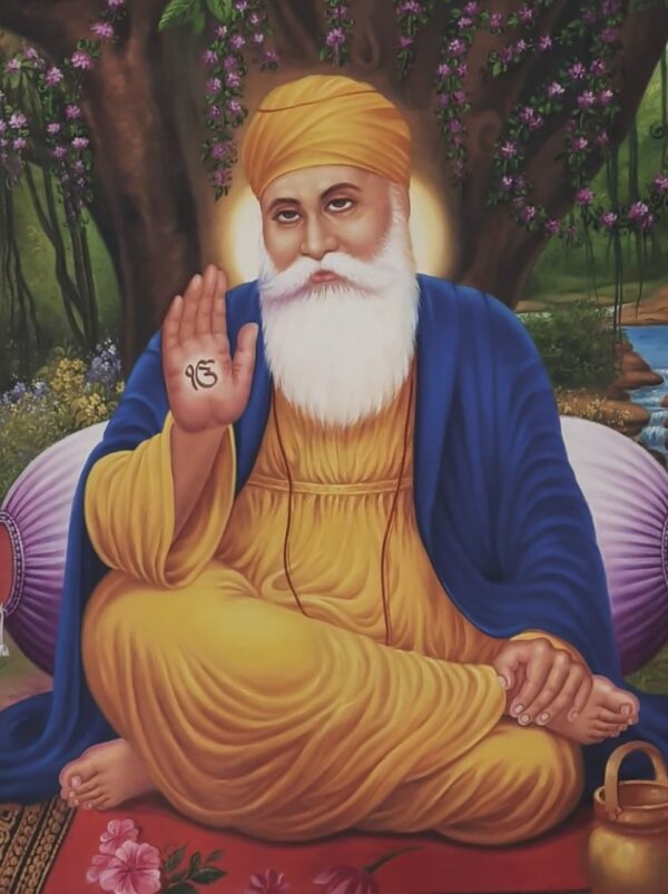 Guru Nanak Wall Mural