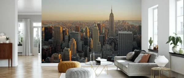 Empire State Building Wall Mural – Iconic New York Skyline View - Image 3