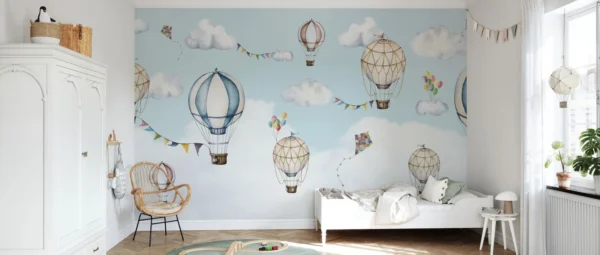 Balloons Bonanza Kids Wallpaper - Image 3