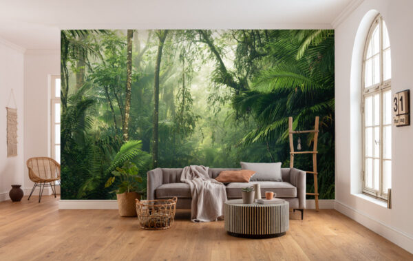 Mystical River Stream Forest Wallpaper Mural - Image 3